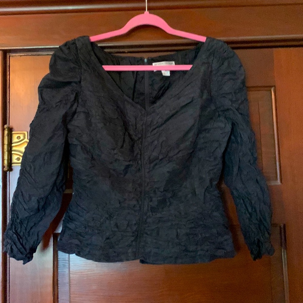 Chetta B silk formalwear top